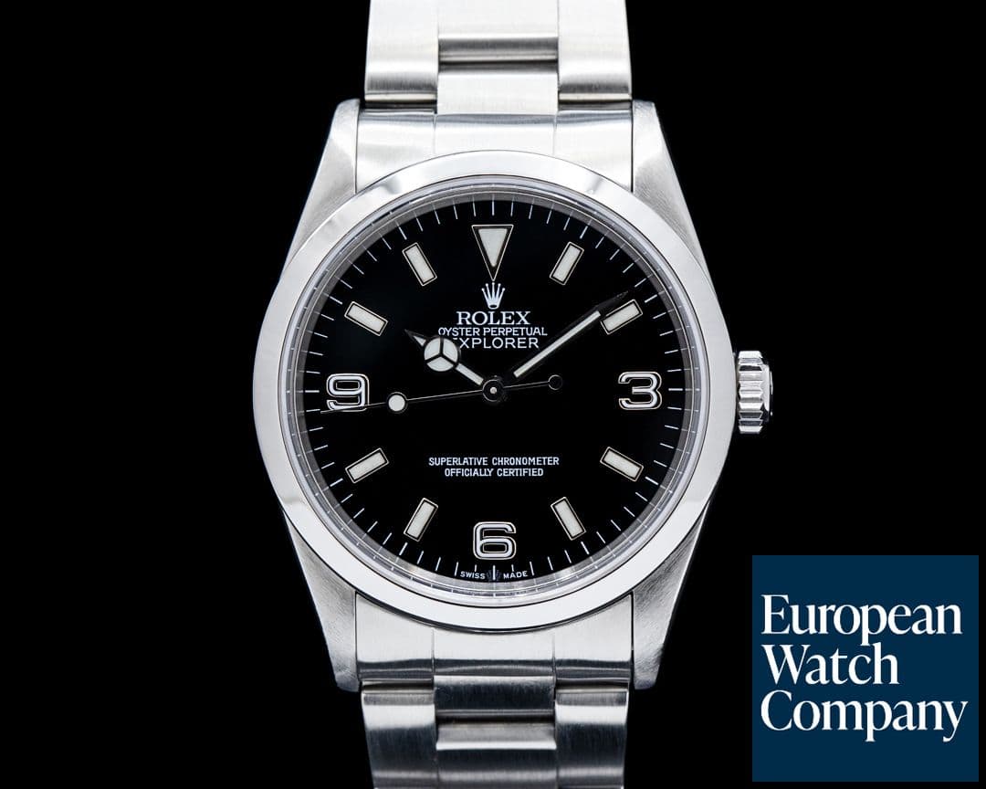 Image of Rolex 14270 Explorer 36MM SS Black Dial Circa. 1999