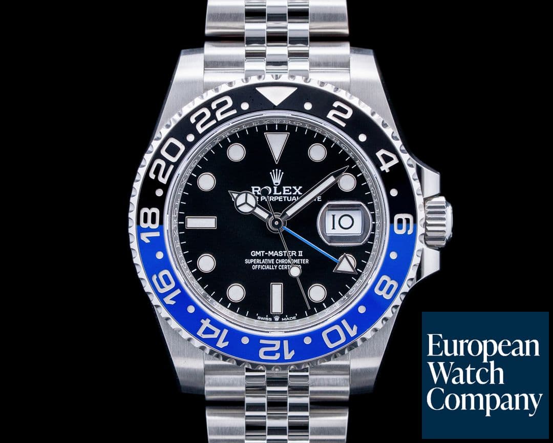 Image of Rolex 126710BLNR GMT-Master II Jubilee "Batgirl" SS Black Dial 2026