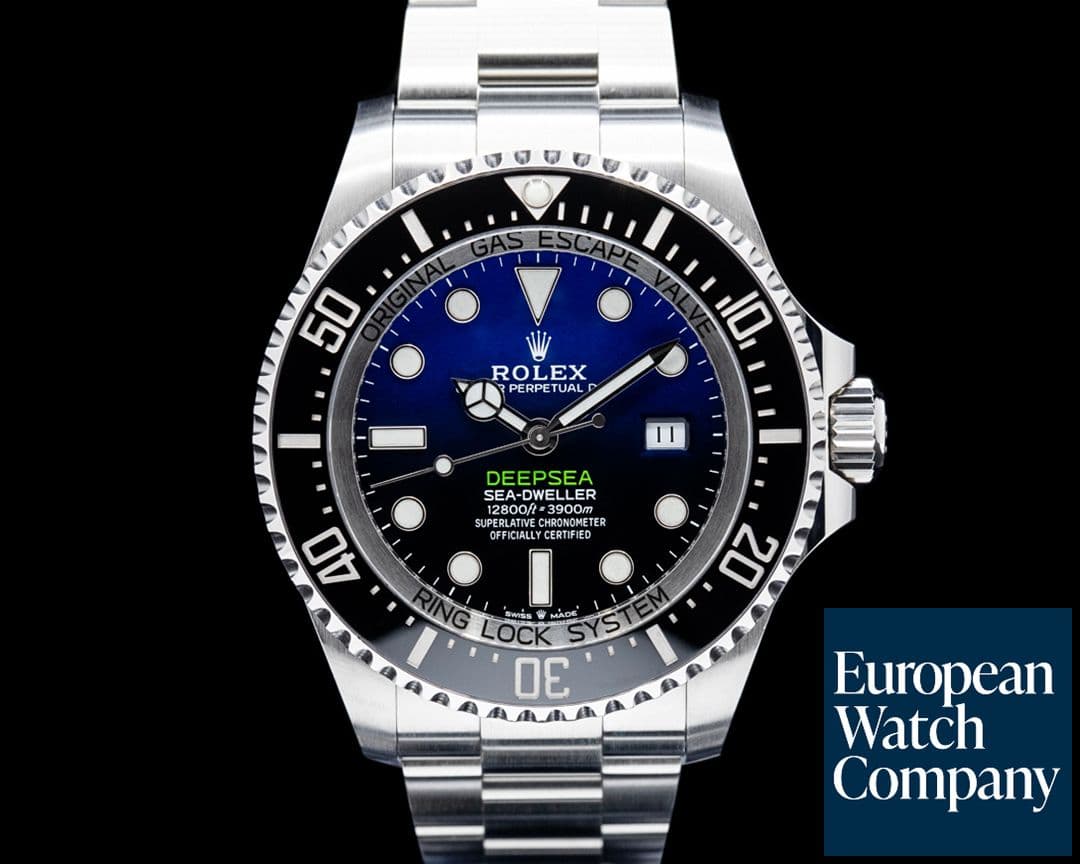 Image of Rolex 126660 Sea-Dweller Deepsea "James Cameron" SS Blue Dial