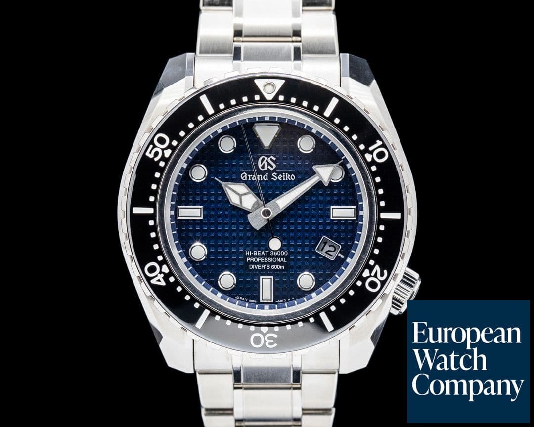 Image of Grand Seiko SBGH257 Sport Hi-Beat Titanium Blue Dial LIMITED