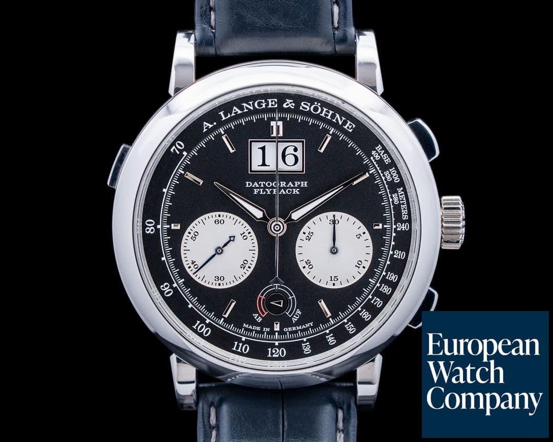 Image of A. Lange & Söhne 405.035 Datograph Up / Down Platinum Black Dial