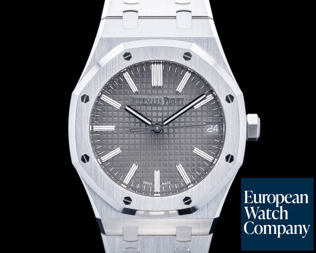 Image of Audemars Piguet 15510ST Royal Oak SS Gray Dial