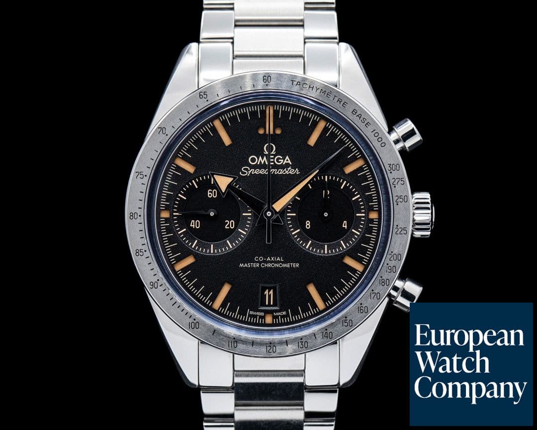 Image of Omega Speedmaster 57 Co-Axial Master Chronometer SS Black Dial