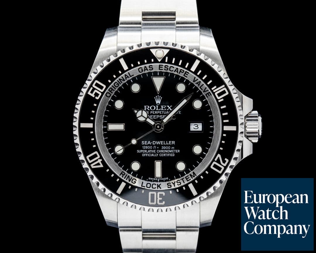 Image of Rolex 116660 Deepsea Sea-Dweller SS Black Dial