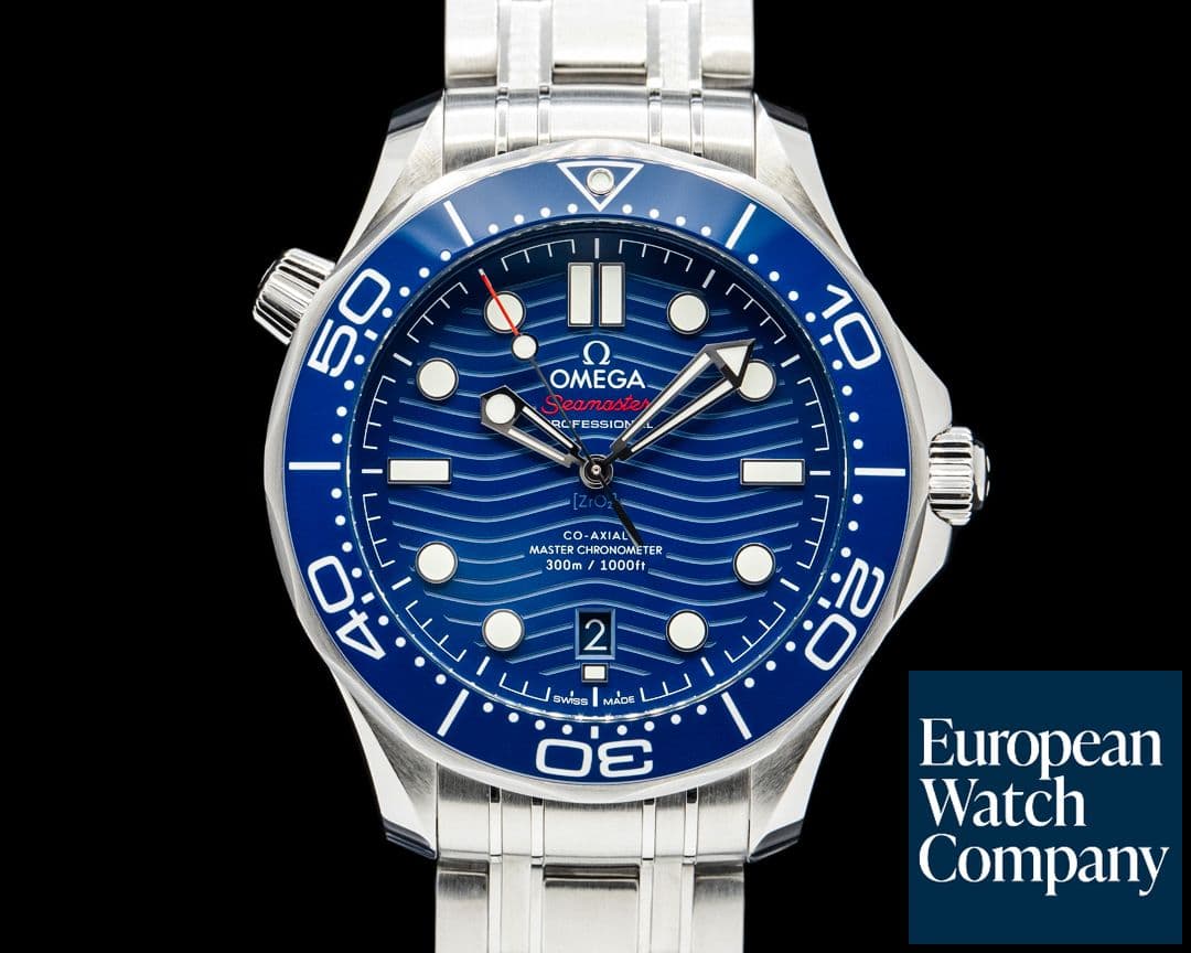 Image of Omega Seamaster Diver 300M 42MM SS Blue Dial