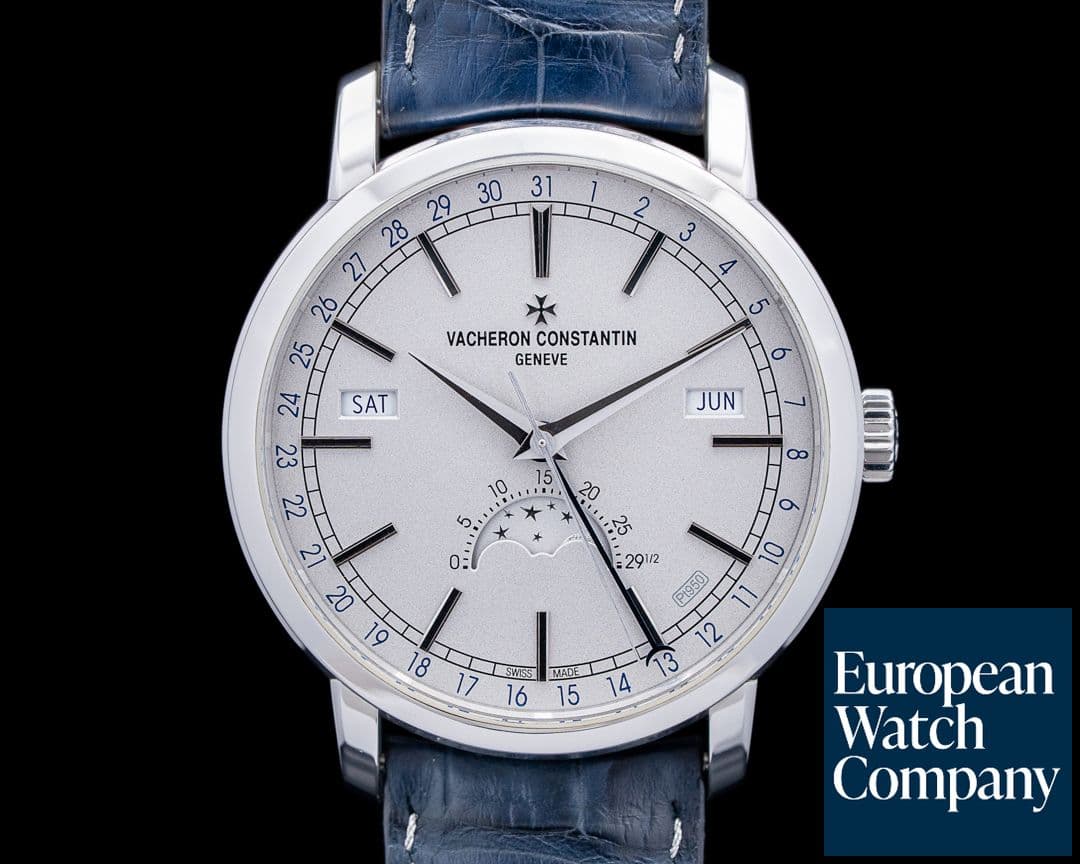 Image of Vacheron Constantin 4010T Traditionnelle Complete Calendar PT Silver Dial LIMITED