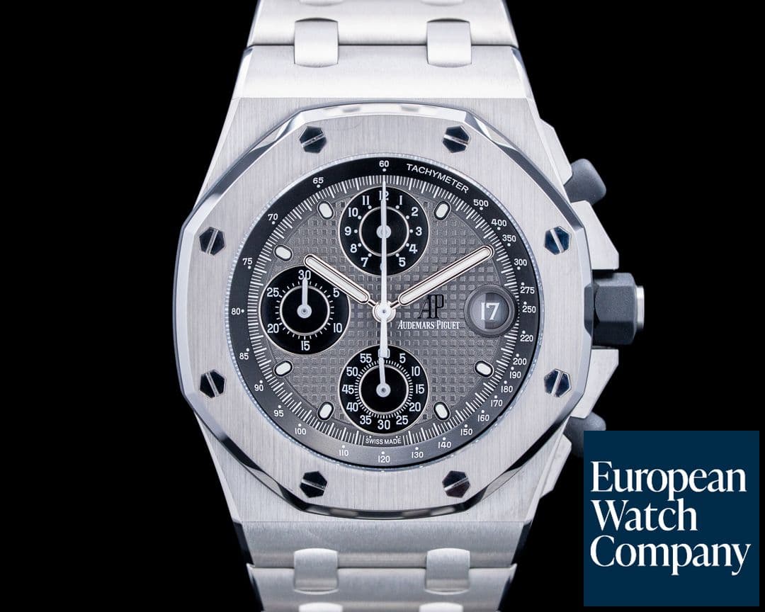 Image of Audemars Piguet 26238TI Royal Oak Offshore Chronograph Titanium Gray Dial