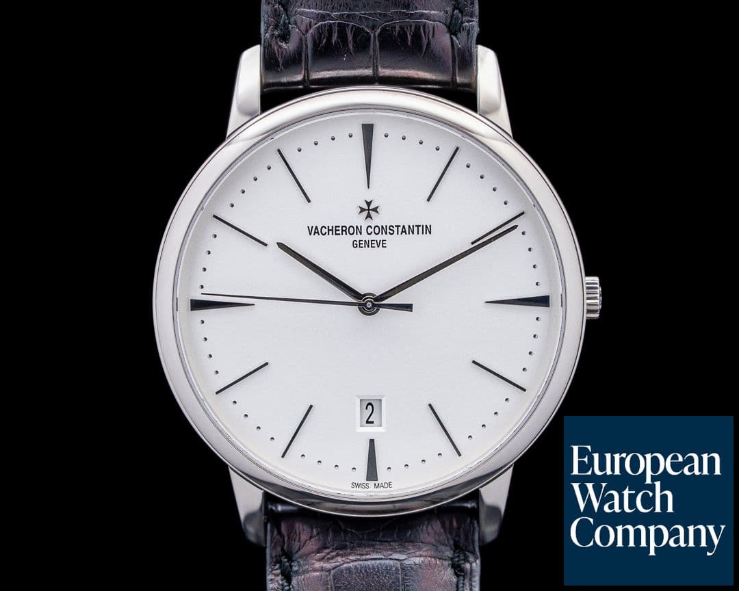 Image of Vacheron Constantin 85180 Patrimony 18K White Gold Silver Dial