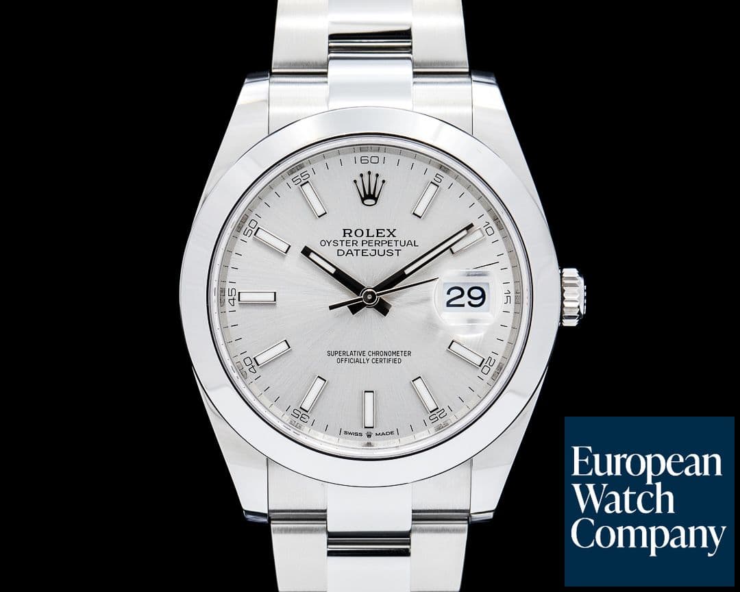 Image of Rolex 126300 Datejust 41 SS Silver Dial 2026