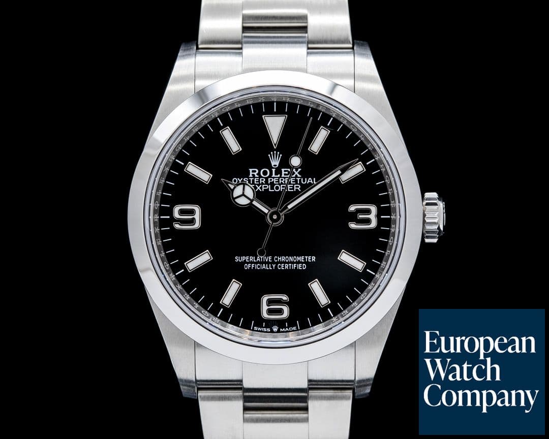 Image of Rolex 124270 Explorer 36MM SS Black Dial