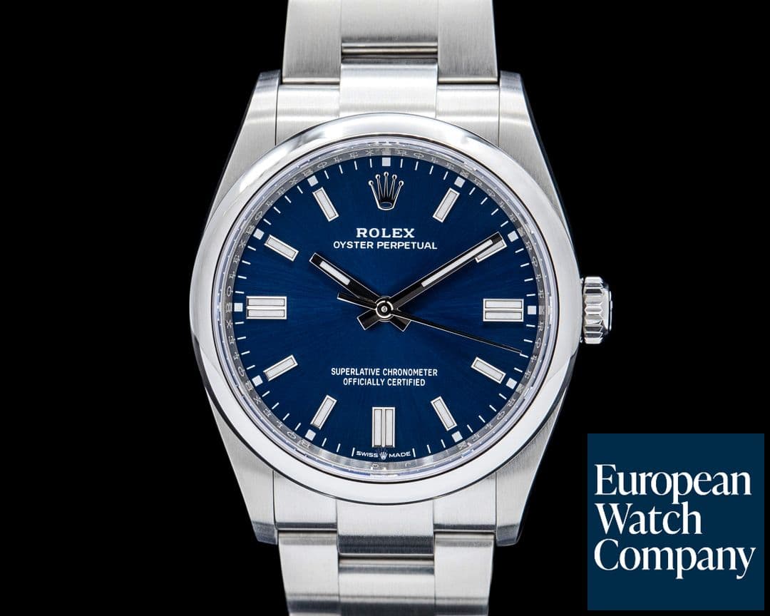 Image of Rolex 126000 Oyster Perpetual SS Blue Dial