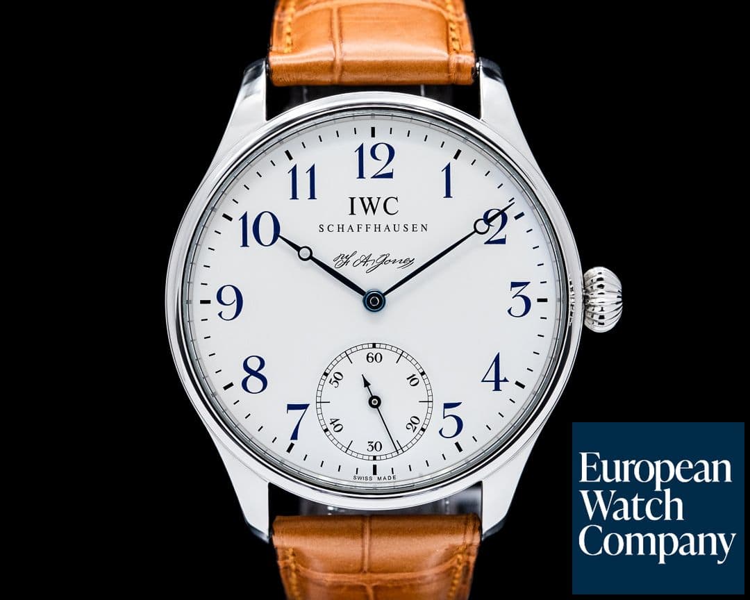 Image of IWC IW544203 Portuguese F.A. Jones SS White Dial LIMITED