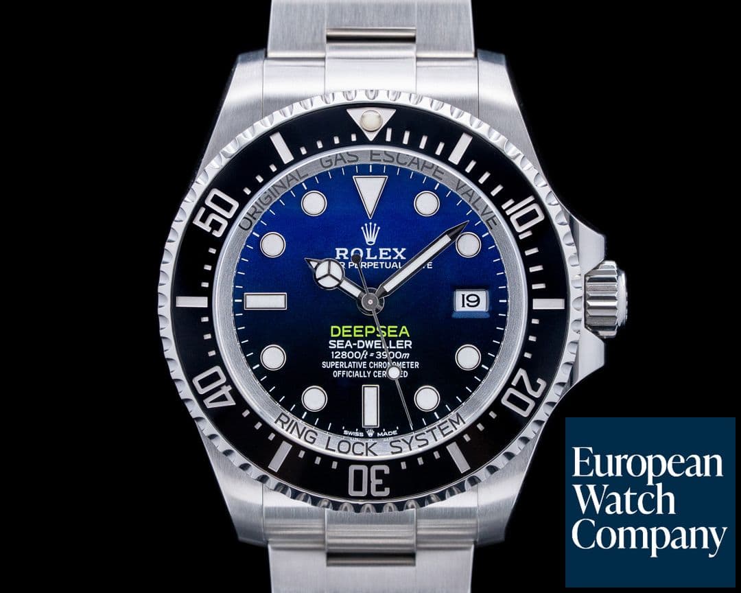Image of Rolex 136660 Deepsea D-Blue "James Cameron" SS Blue Dial