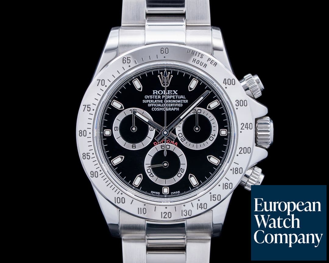 Image of Rolex 116520 Daytona SS Black Dial Circa. 2000