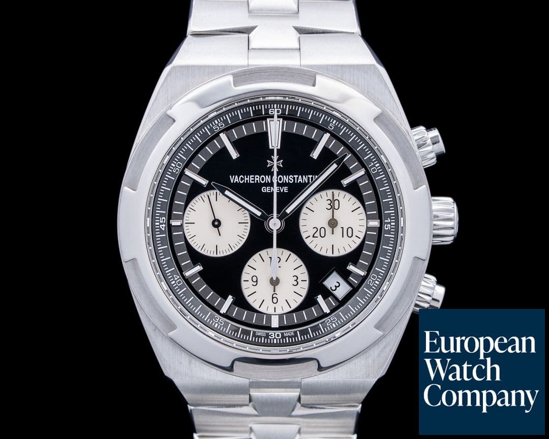 Image of Vacheron Constantin 5500V Overseas Chronograph SS Black Dial
