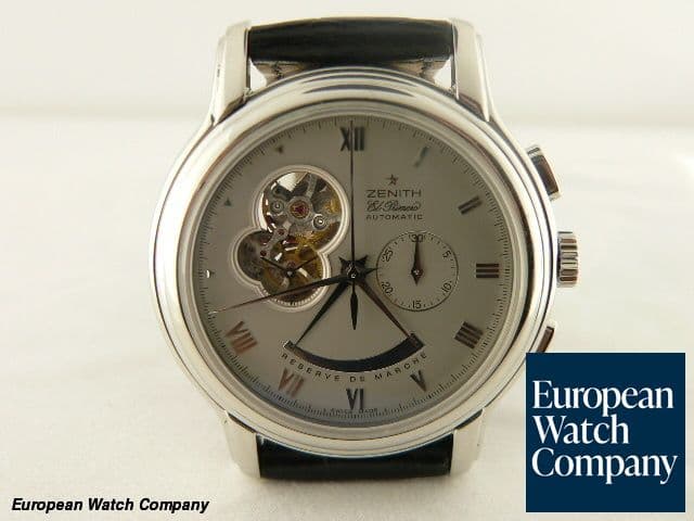 Image of Zenith  Chronomaster XXT White open