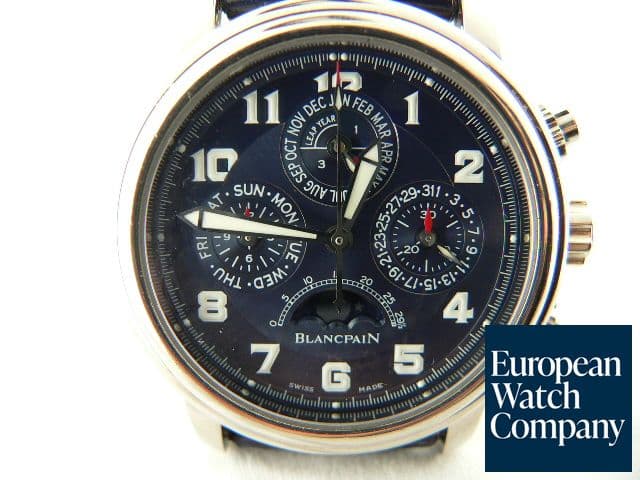 Image of Blancpain 2585FQP Ltd WG Blue