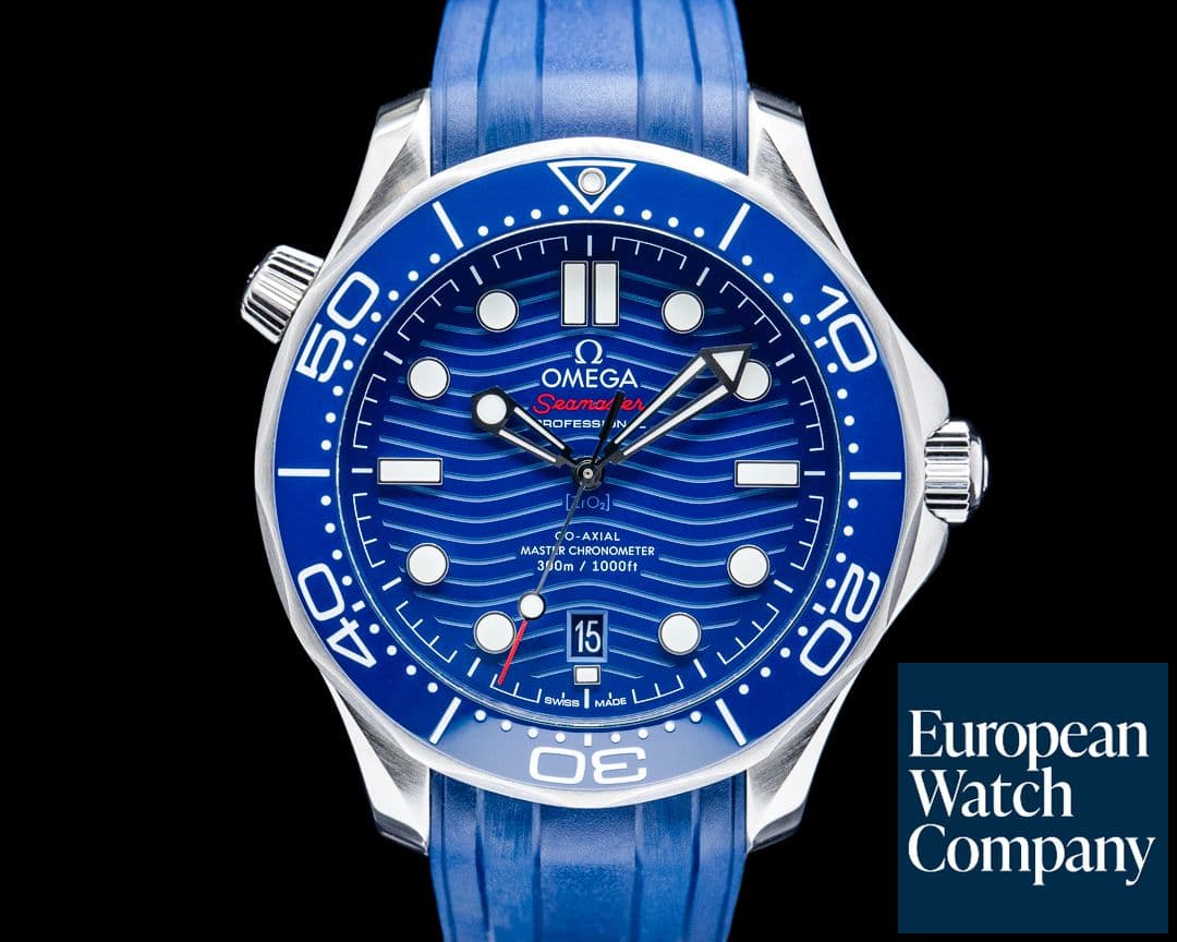 Image of Omega Seamaster Diver 300M SS Blue Dial