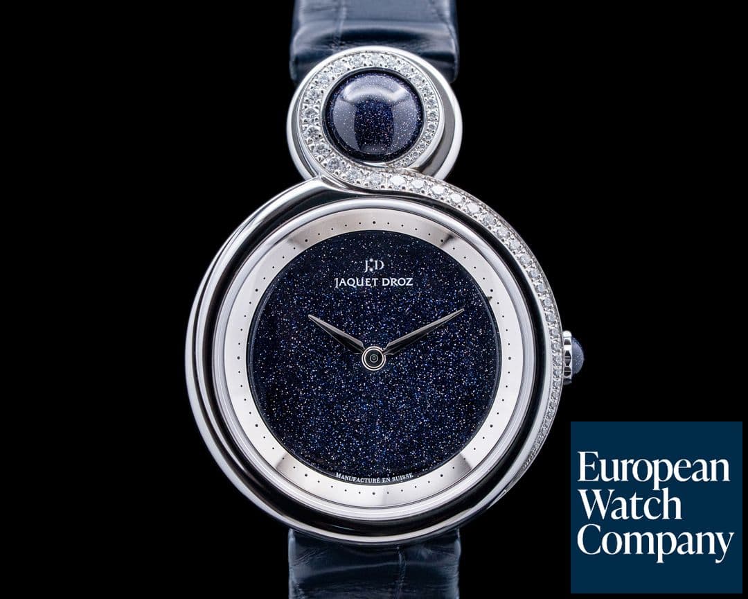 Image of Jaquet Droz J014500270 Lady 8 Aventurine SS Blue Aventurine Dial