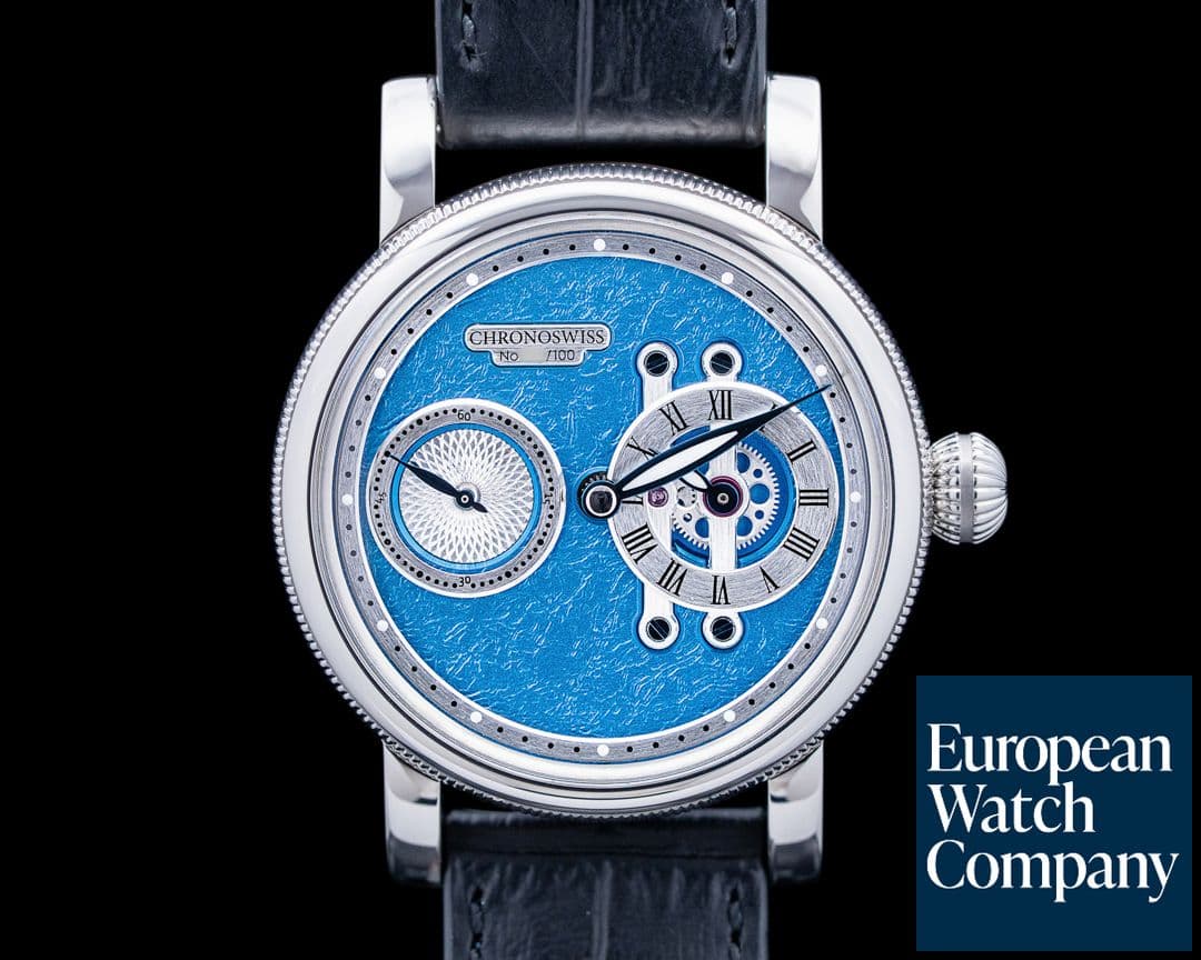 Image of Chronoswiss CH-5023 Strike Two H2O SS Blue Dial LIMITED
