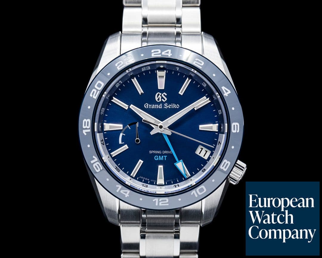 Image of Grand Seiko SBGE255 Sport Spring Drive GMT SS Blue Dial