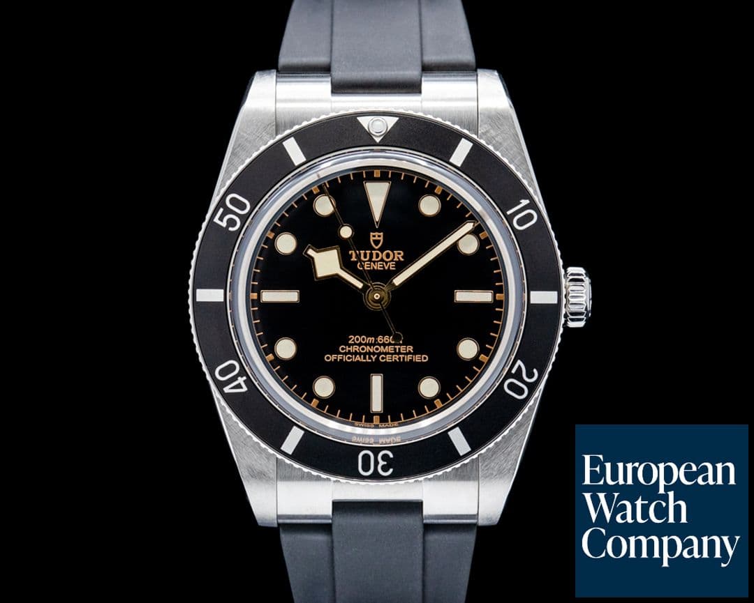 Image of Tudor 79000N Black Bay 54 SS Black Dial