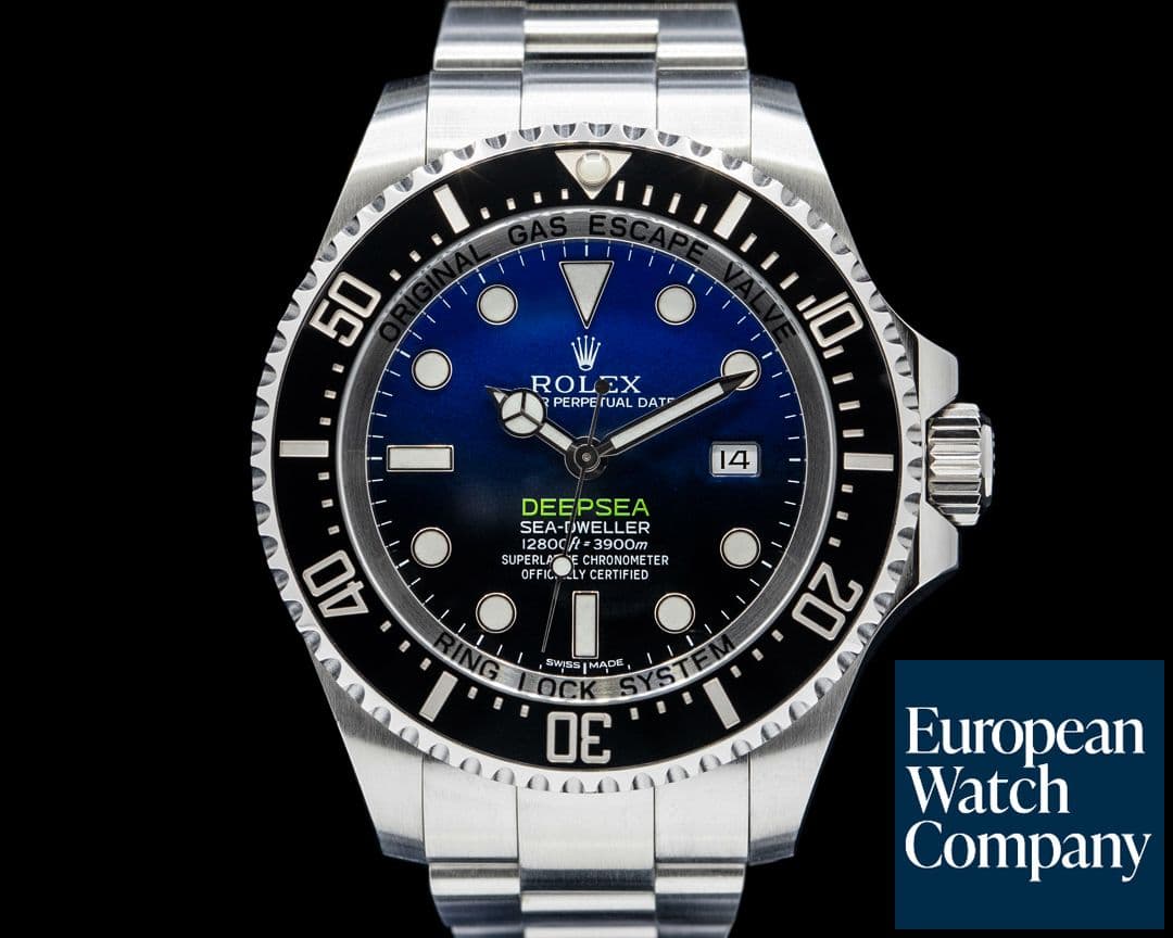 Image of Rolex 116660 Sea-Dweller Deepsea "James Cameron" SS Blue Dial