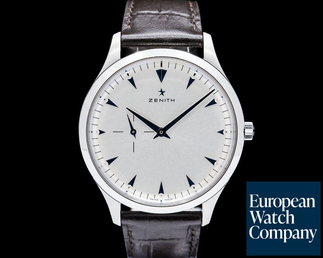 Image of Zenith Elite Ultra Thin SS Silver Dial