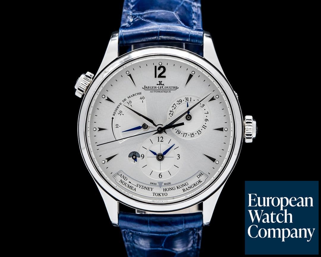 Image of Jaeger-LeCoultre Q1428421 Master Geographic SS Silver Dial