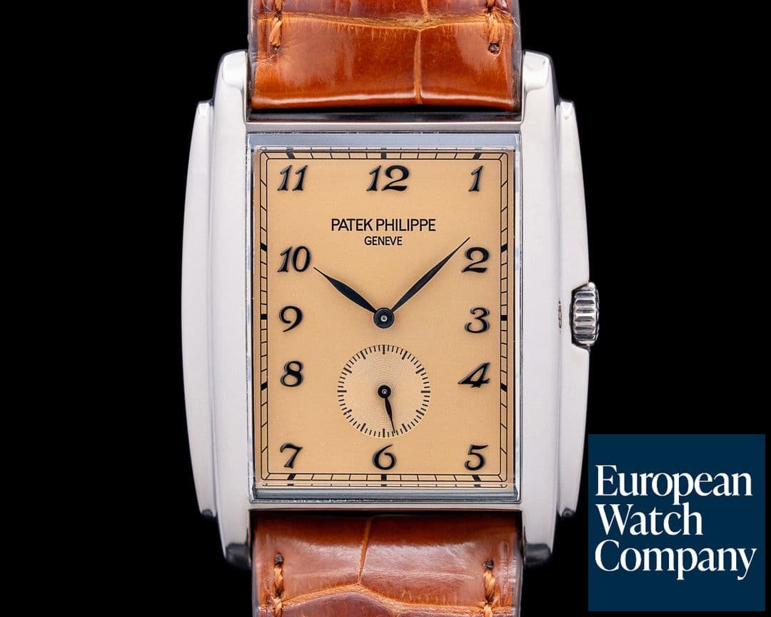 Image of Patek Philippe 5124G Gondolo 18K White Gold Salmon Dial