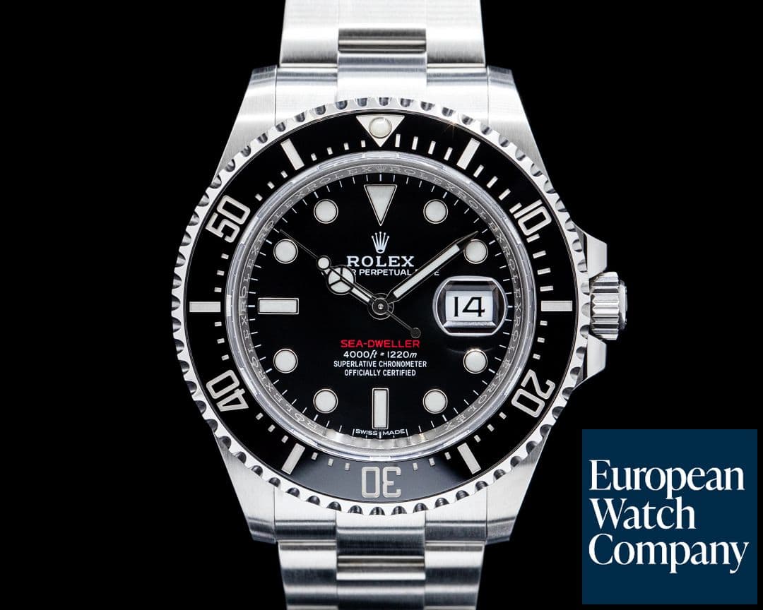 Image of Rolex 126600 Sea-Dweller Deep Sea SS Black Dial