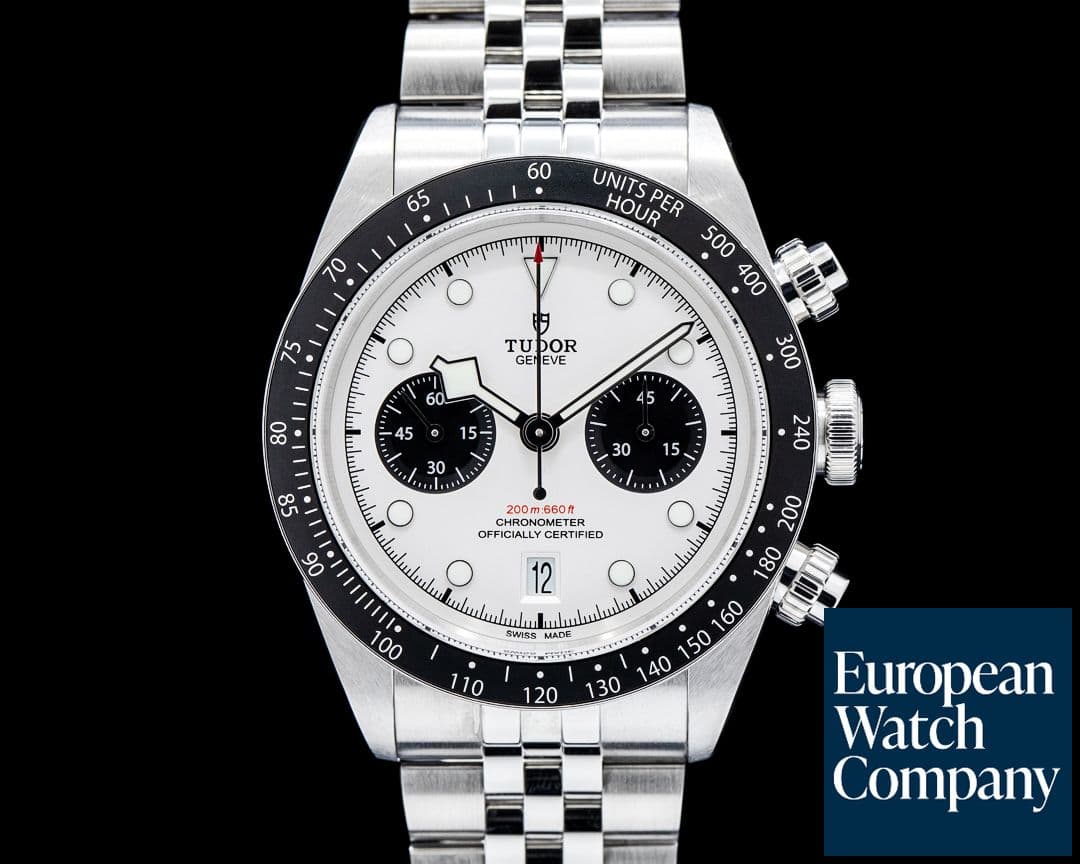 Image of Tudor 79360N Black Bay Chronograph SS Silver Dial 2025