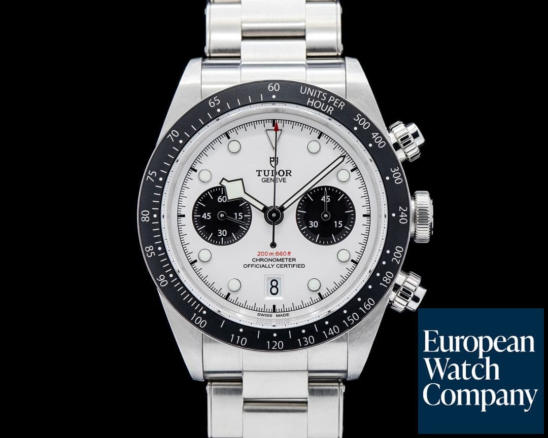 Image of Tudor 79360N Black Bay Chronograph SS Silver Dial
