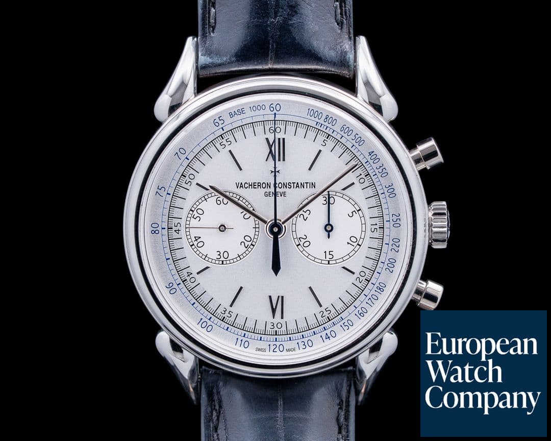 Image of Vacheron Constantin 5000H/000P Historiques Cornes de Vache 1955 Platinum Silver Dial