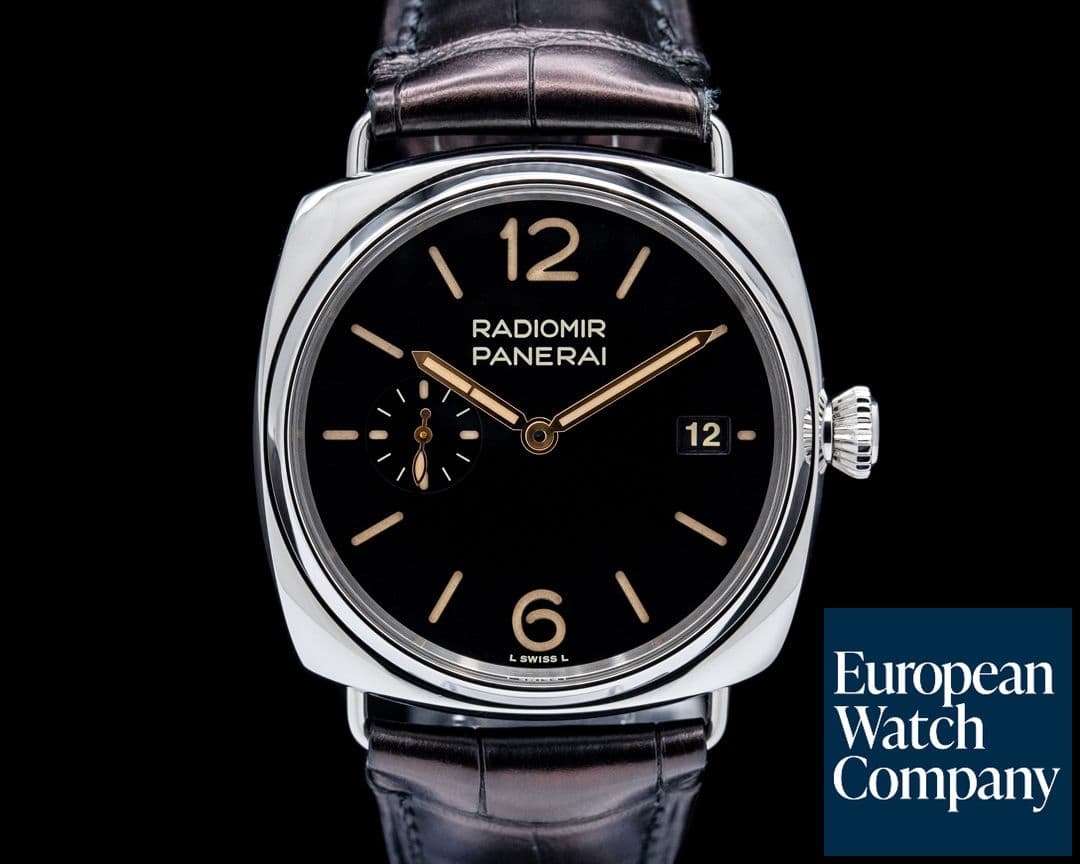 Image of Panerai PAM01294 Radiomir Quaranta Stainless Steel Black Dial
