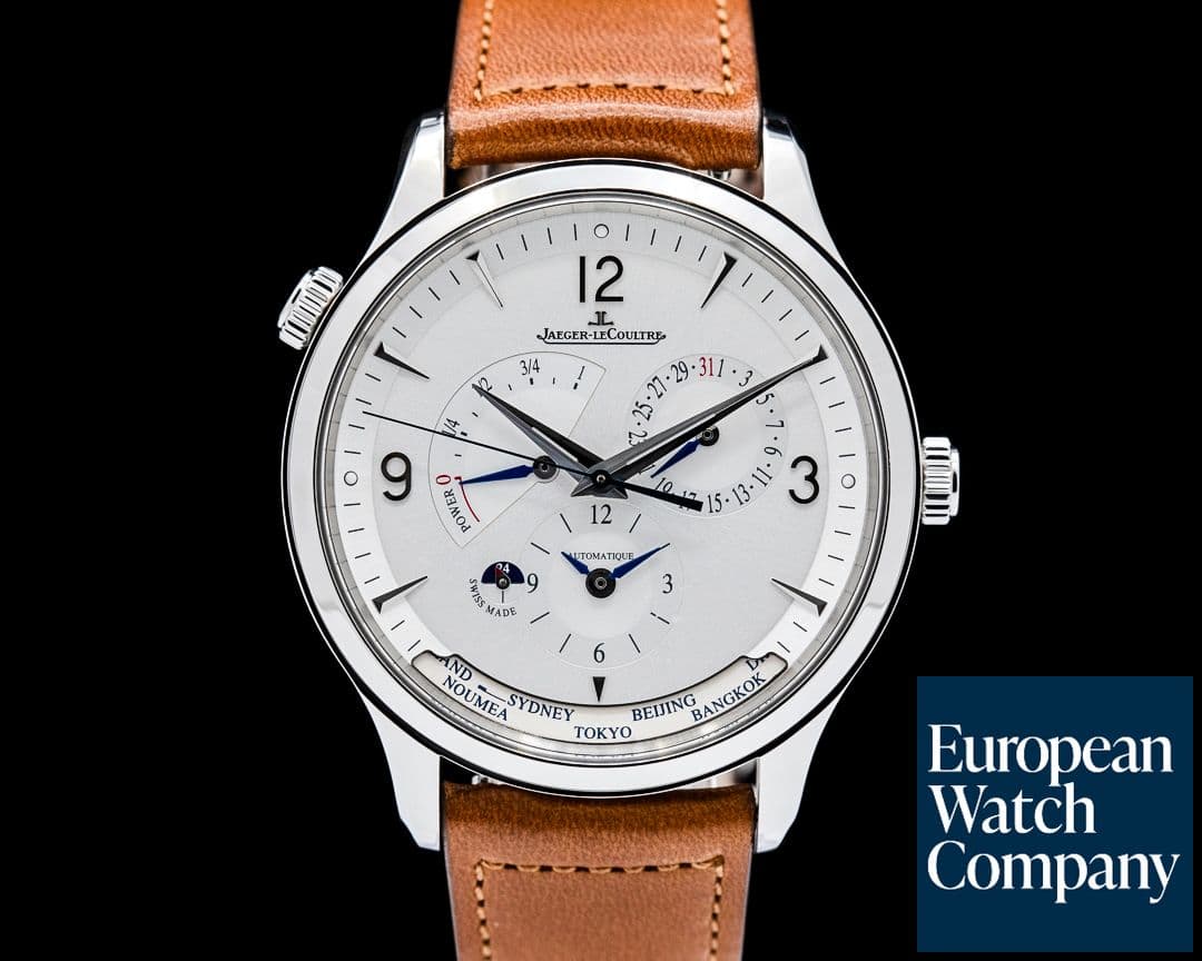 Image of Jaeger-LeCoultre Q4128420 Master Control Geographic SS Silver Dial