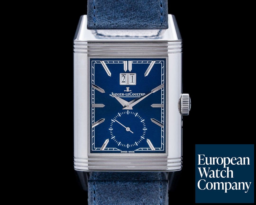 Image of Jaeger-LeCoultre Q714845J Reverso Tribute Geographic SS Blue Dial 2025