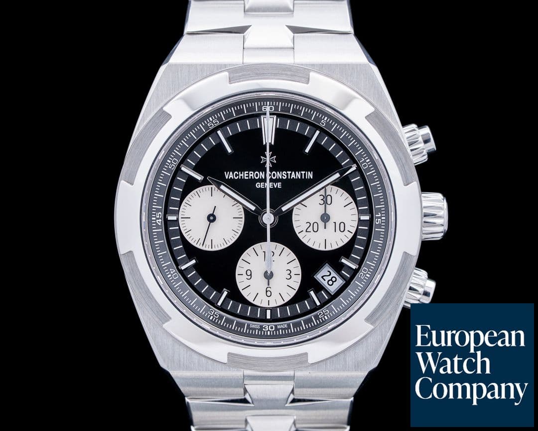 Image of Vacheron Constantin 5500V Overseas Chronograph SS Black Dial