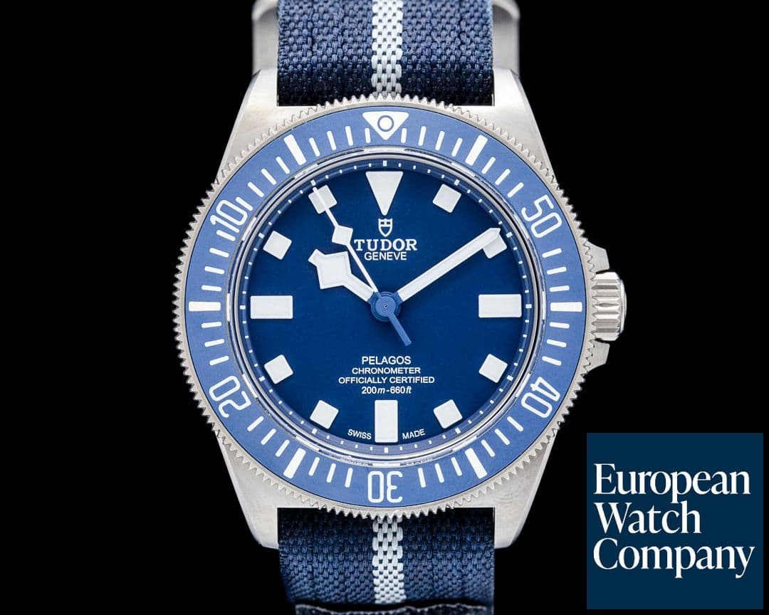 Image of Tudor 25707B/23 Pelagos FXD Titanium Blue Dial