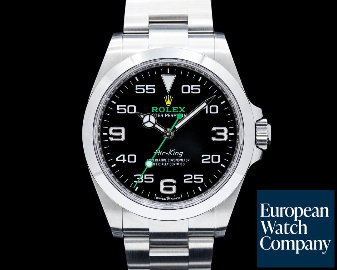 Image of Rolex 126900 Air-King SS Black Dial