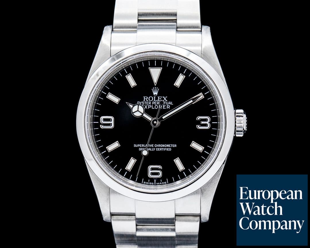 Image of Rolex 114270 Explorer SS Black Dial Circa. 2009