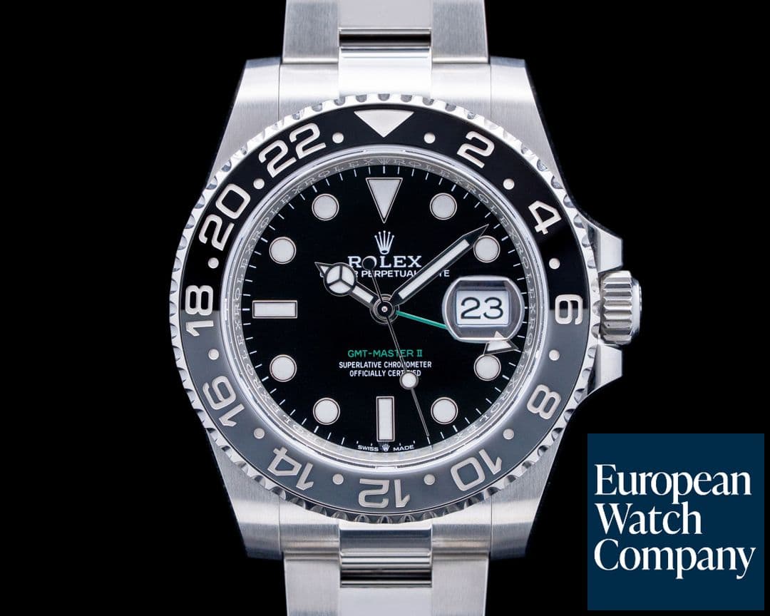 Image of Rolex 126710GRNR GMT-Master II "Bruce Wayne" SS Black Dial 2025