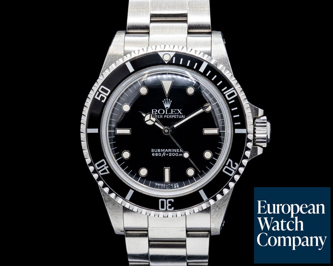 Image of Rolex 5513 Submariner SS Black Dial Circa. 1987