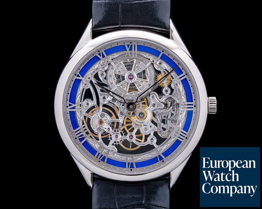 Image of Vacheron Constantin 82020 Metiers d'Art Mecaniques Ajourees 18K WG Skeleton Dial