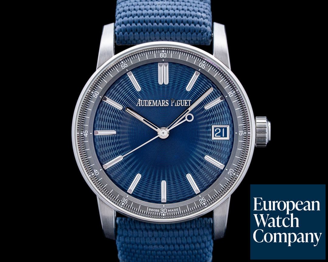 Image of Audemars Piguet 15210ST Code 11.59 Automatic SS Blue Dial