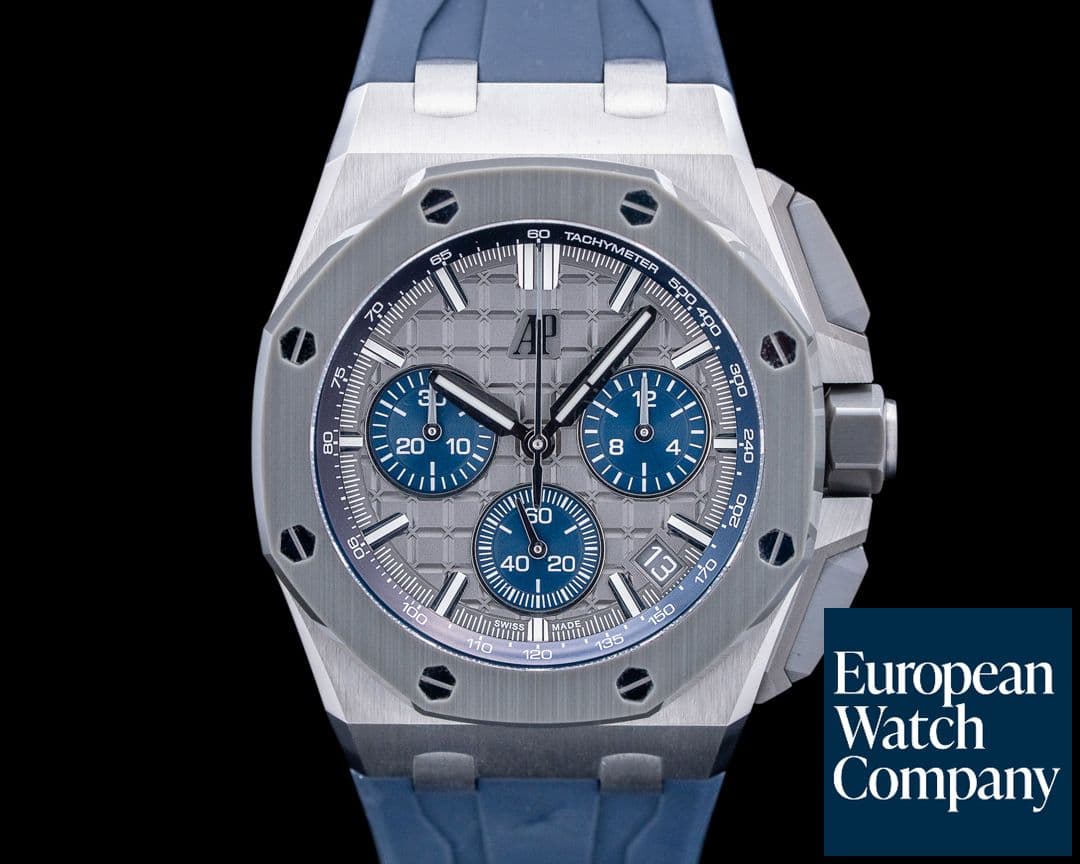Image of Audemars Piguet 26420IO Royal Oak Offshore Chronograph Titanium Grey Dial