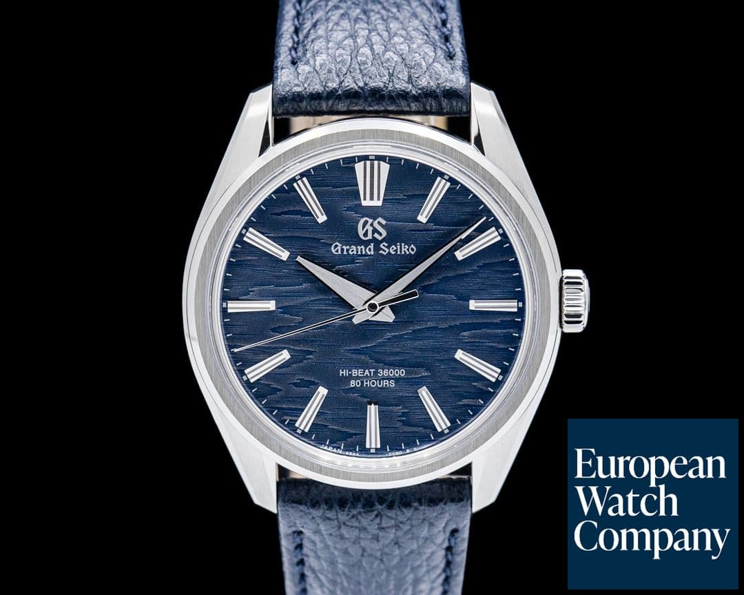 Image of Grand Seiko SLGW007 Evolution 9 Collection Hi-Beat SS Blue "Moonlit Birch" Dial 2026