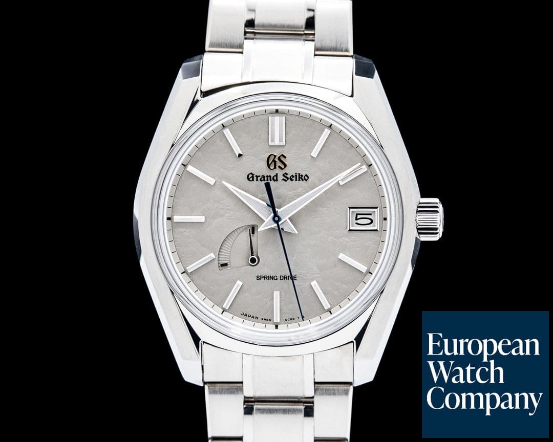 Image of Grand Seiko SBGA415 Heritage Taisetsu Winter Titanium Gray Dial