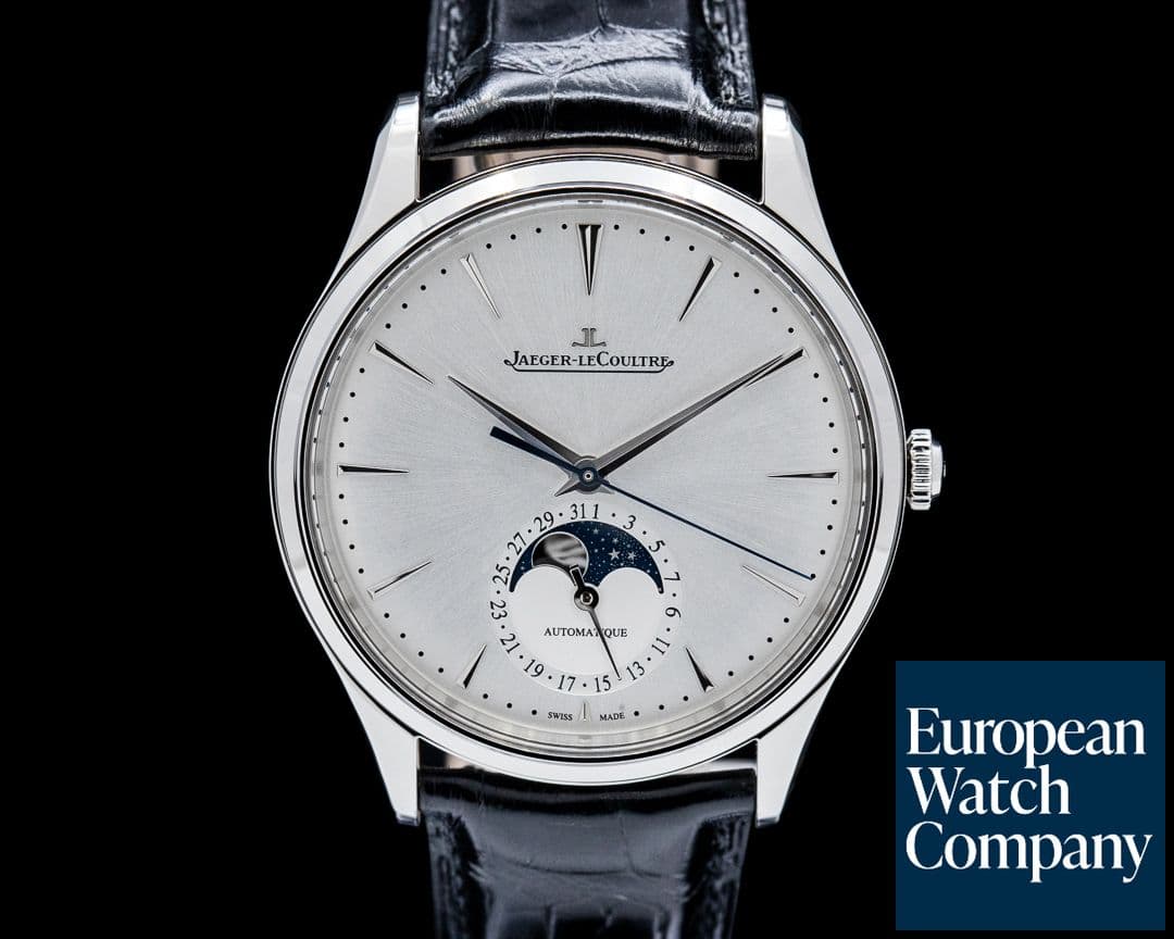 Image of Jaeger-LeCoultre Q1368430 Master Ultra Thin Moon SS Silver Dial