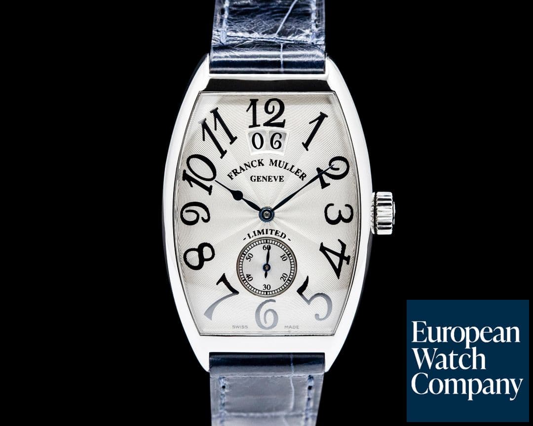 Image of Franck Muller 2851 S6 Cintree Curvex Big Date SS Silver Dial LIMITED